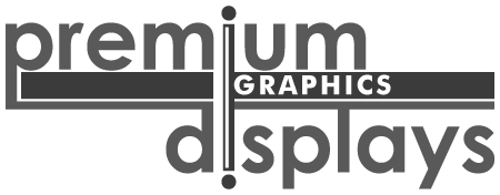 Premium  Displays Graphics Logo Mono